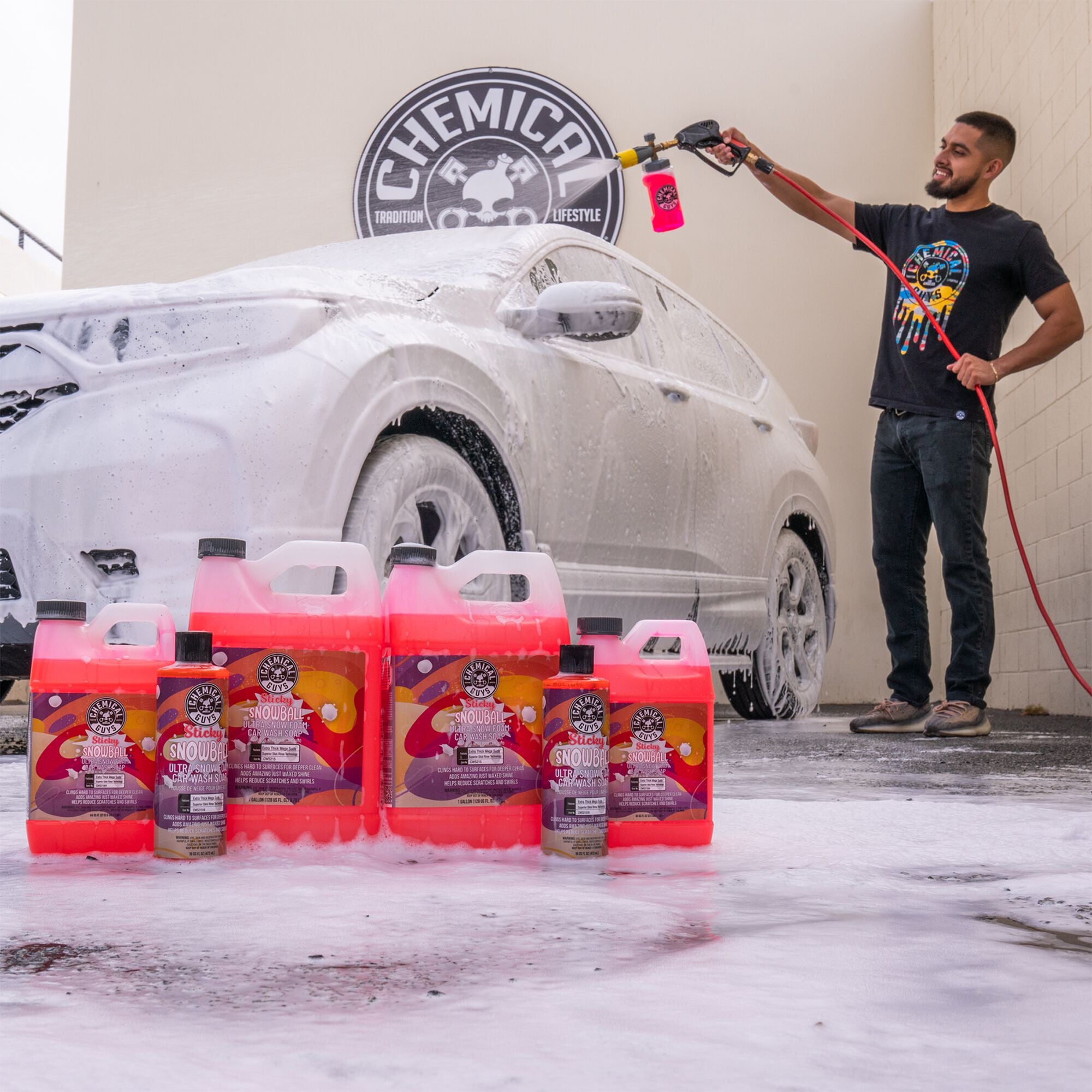 Sticky Snowball Ultra Snow Foam Car Wash - Image 15