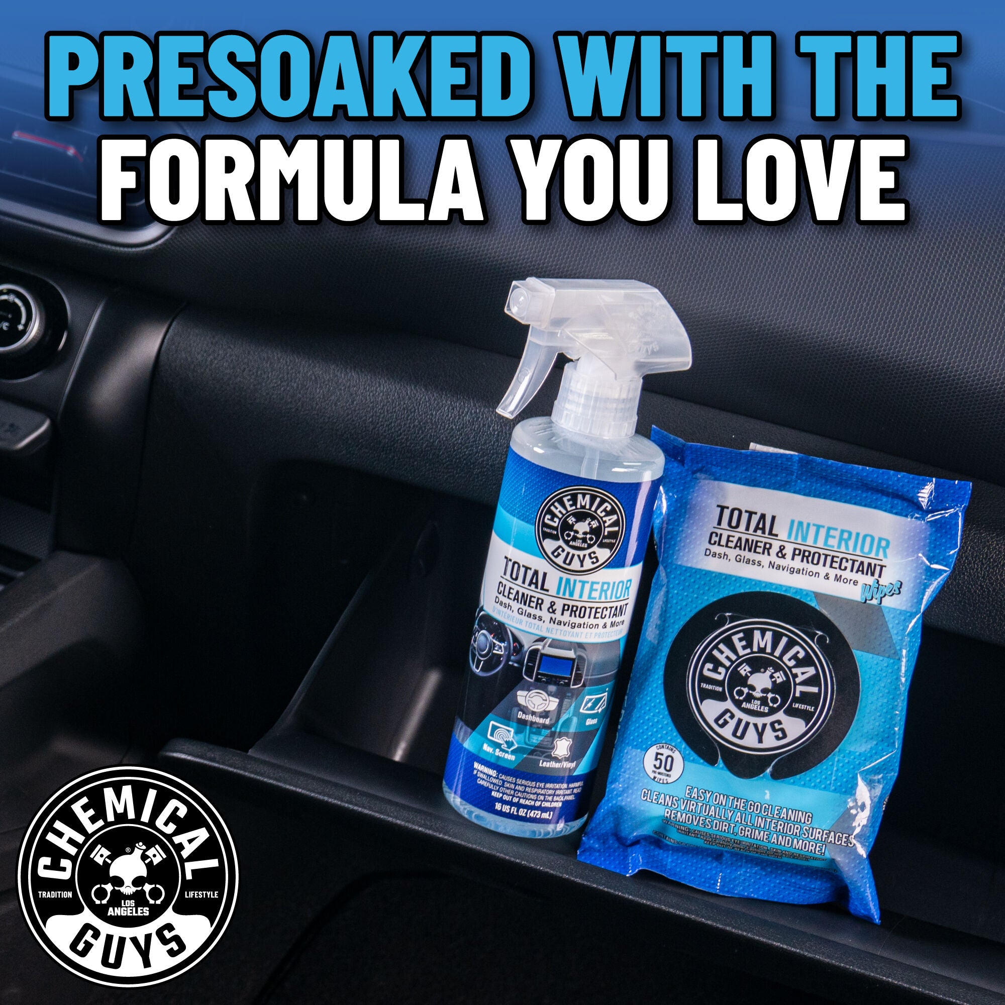 Total Interior Cleaner & Protectant Car Cleaning Wipes - Image 6