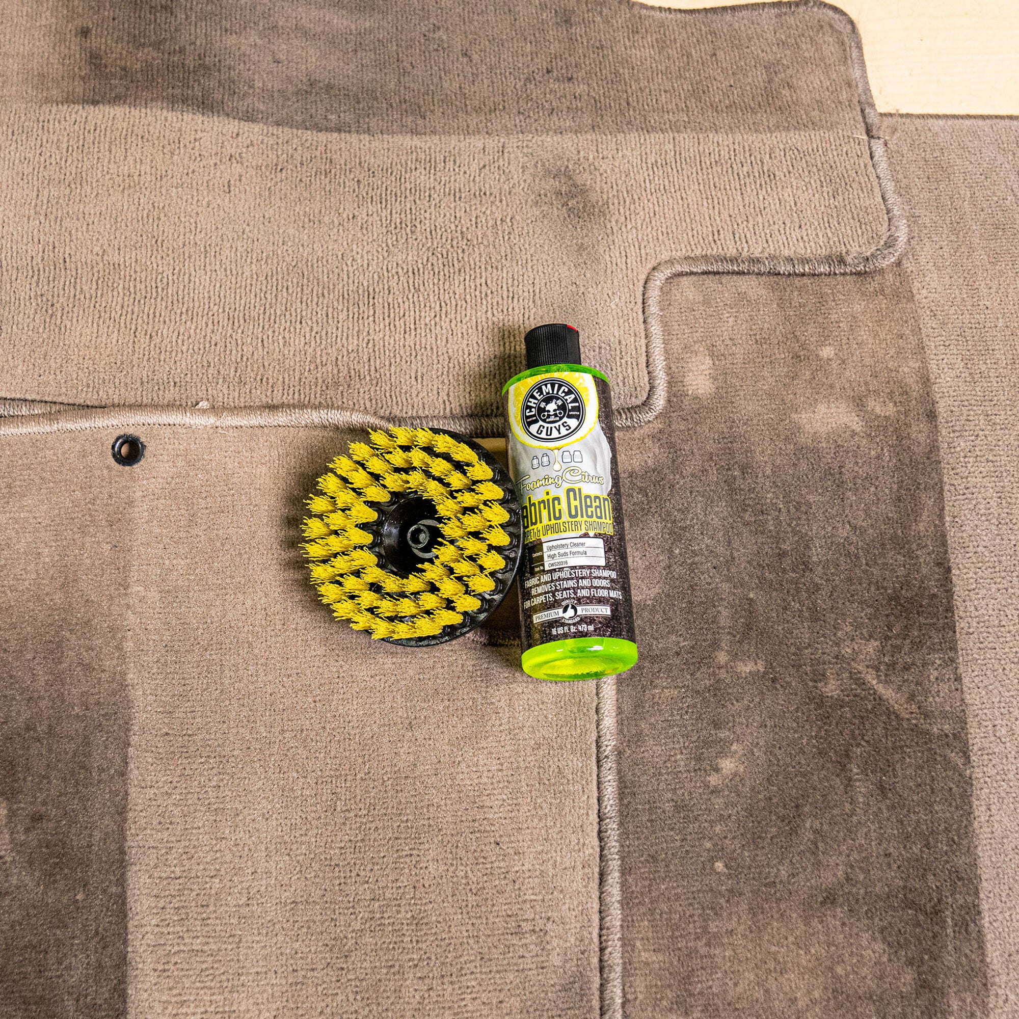Chemical Guys Spinner Carpet Drill Brush. Medium Duty - Image 9