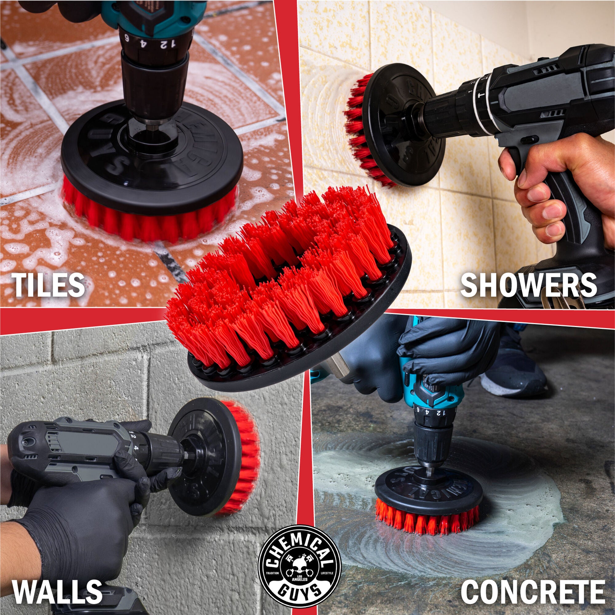 Chemical Guys Spinner Multi-Surface Drill Brush Heavy Duty - Image 9