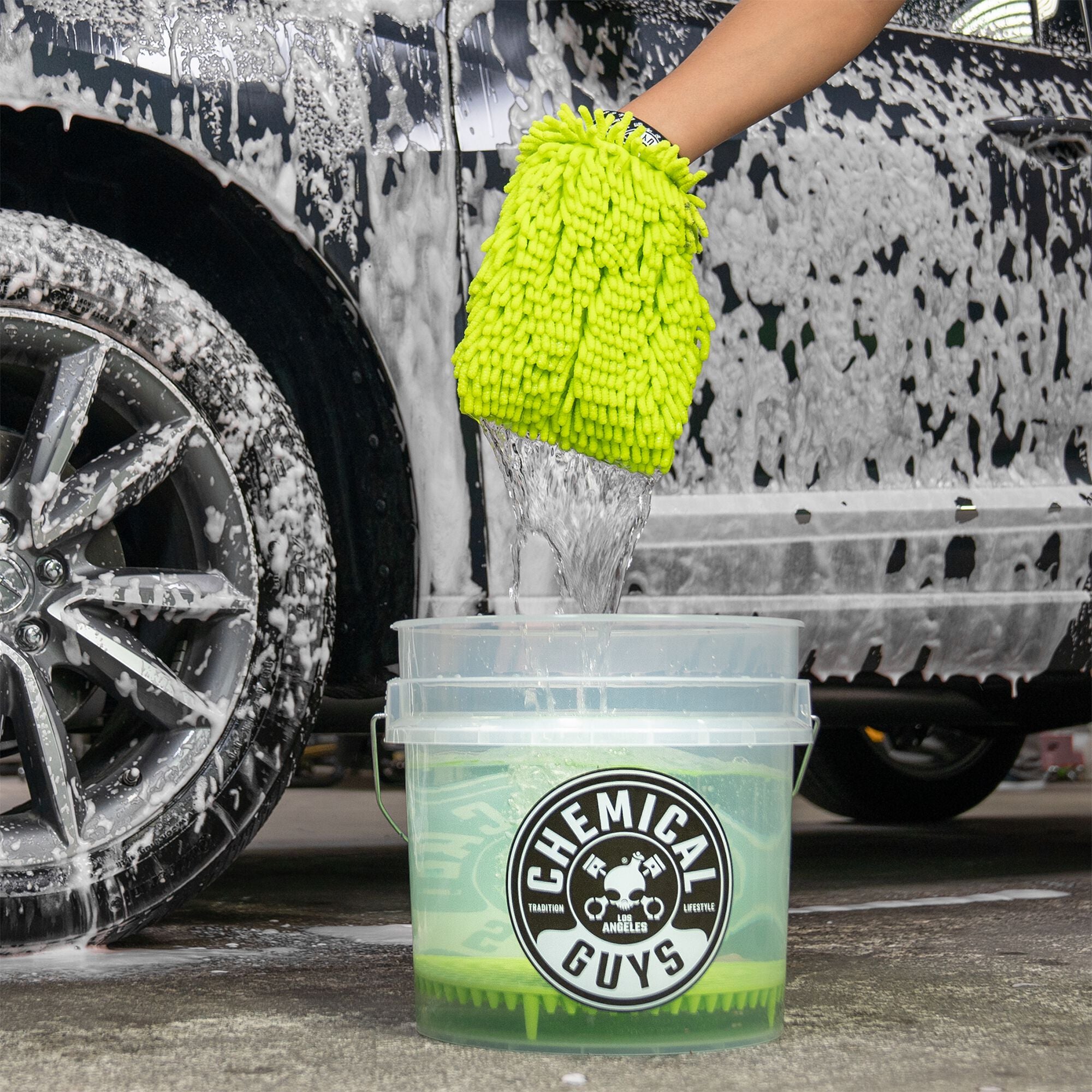 Heavy Duty Ultra Clear Detailing Bucket. 4.25 Gal - Image 3