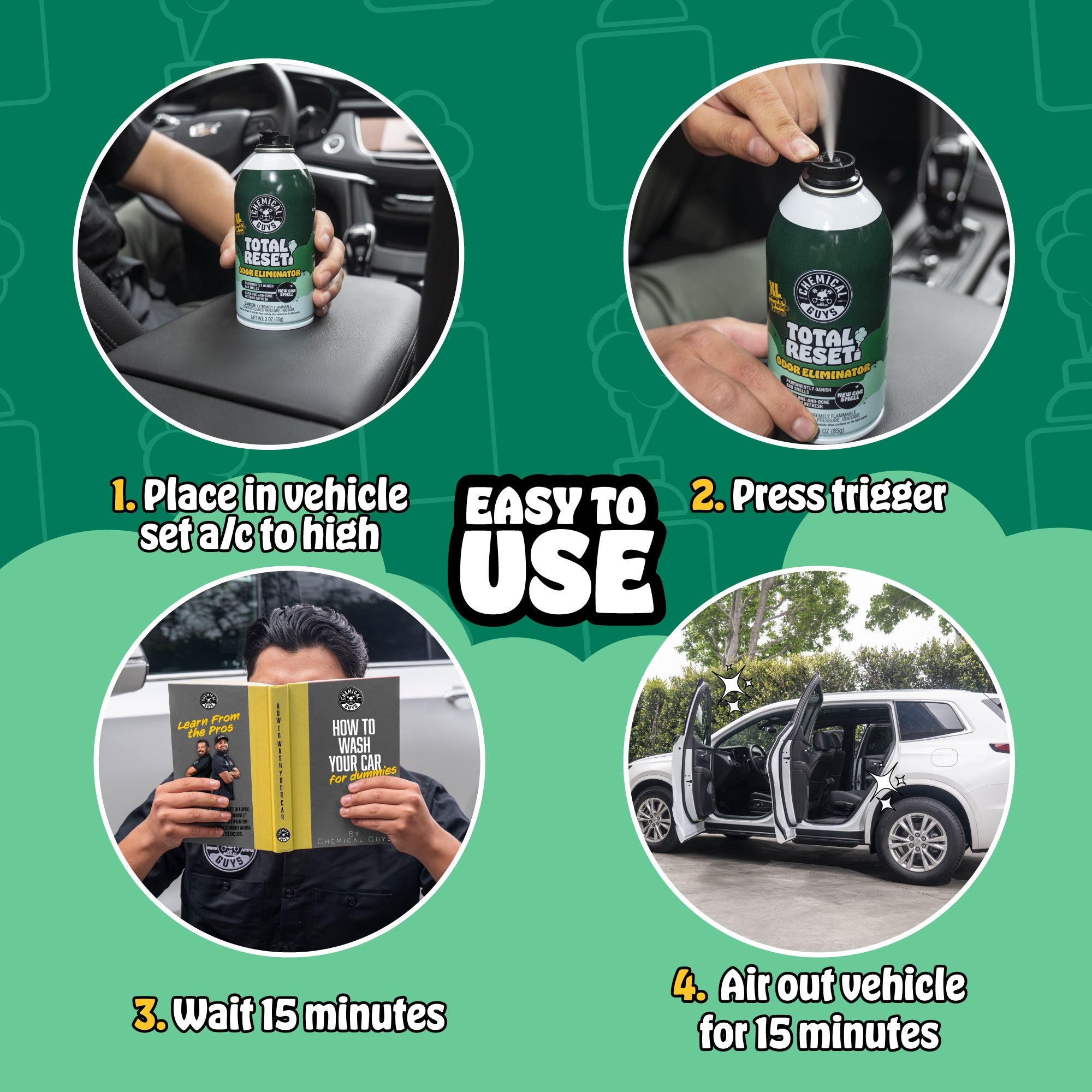 Total Reset Odor Eliminator - New Car Smell - Image 4
