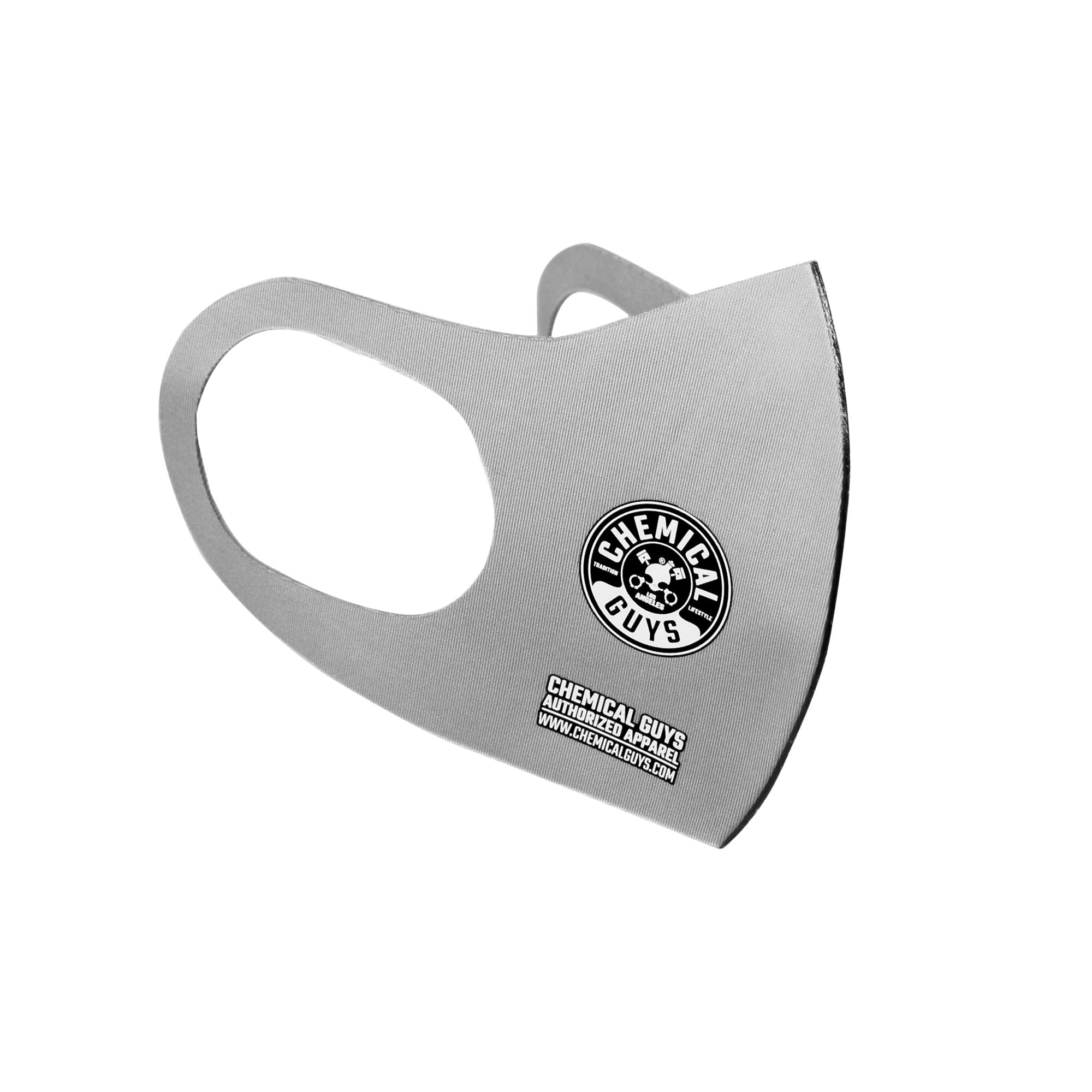 Chemical Guys Gray Cloth Non-Medical Face Mask - Image 2
