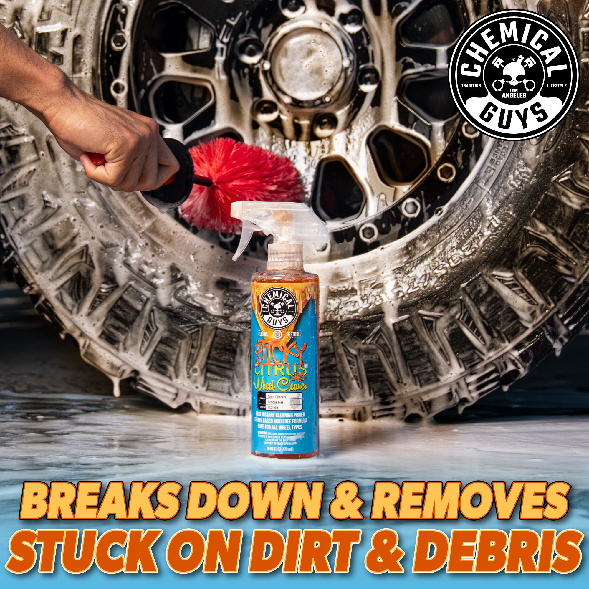 Sticky Citrus Wheel Cleaner Gel - Image 3