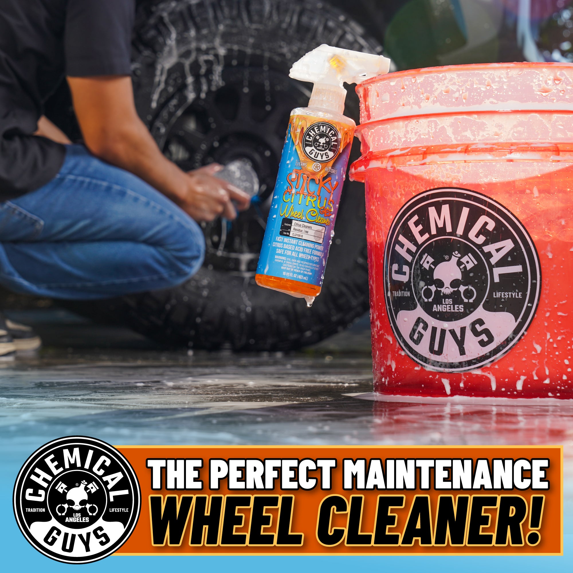 Sticky Citrus Wheel Cleaner Gel - Image 5