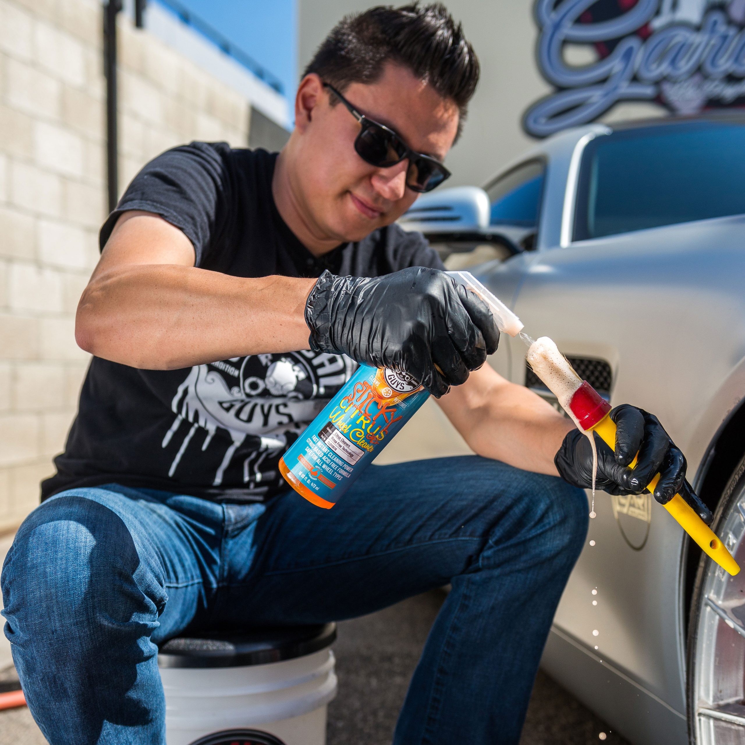 Sticky Citrus Wheel Cleaner Gel - Image 6