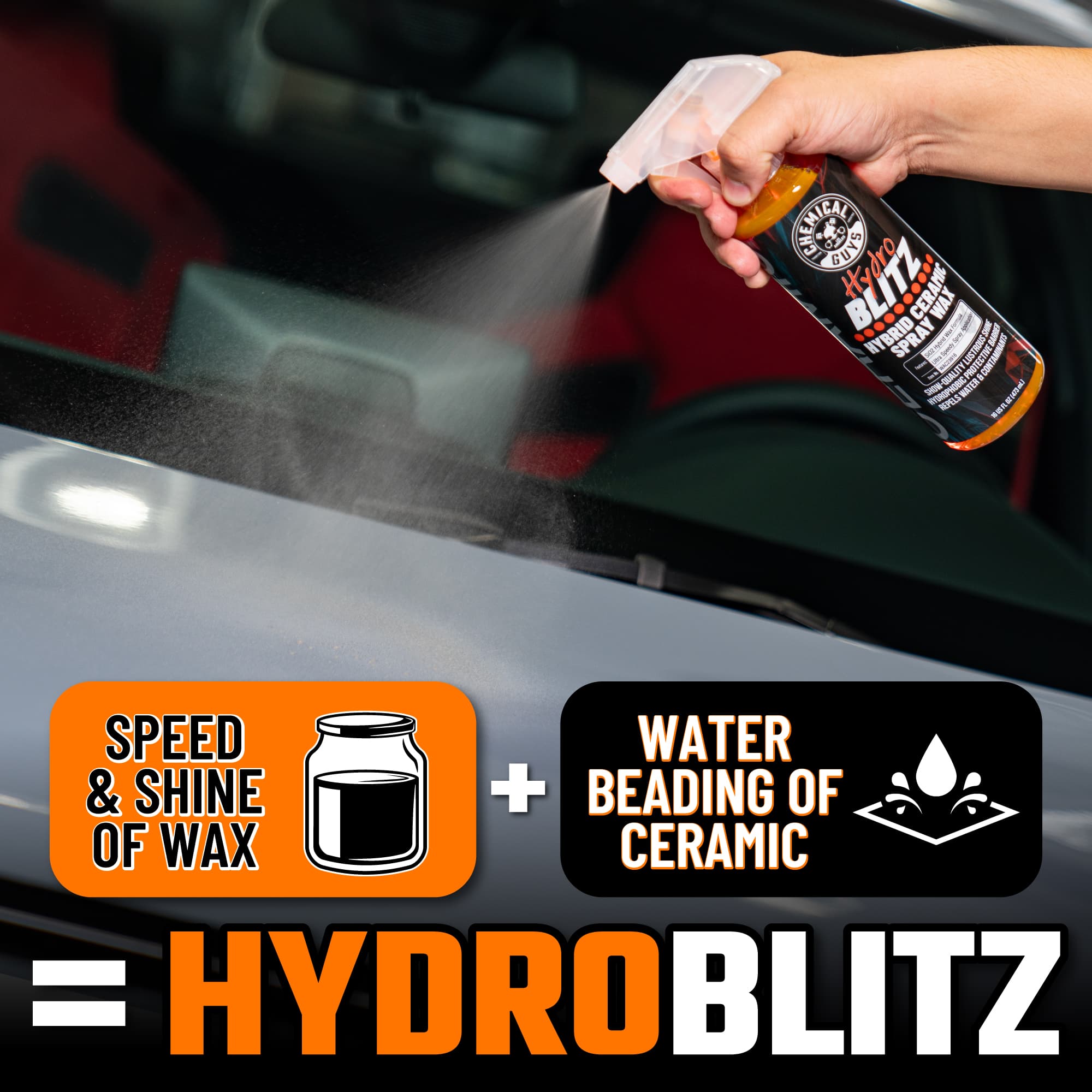 HydroBlitz Hybrid Ceramic Spray Wax - Image 4